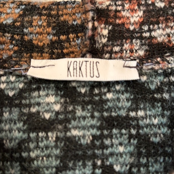 Kaktus Multicolor Patterned Fabric - Picture 3 of 6